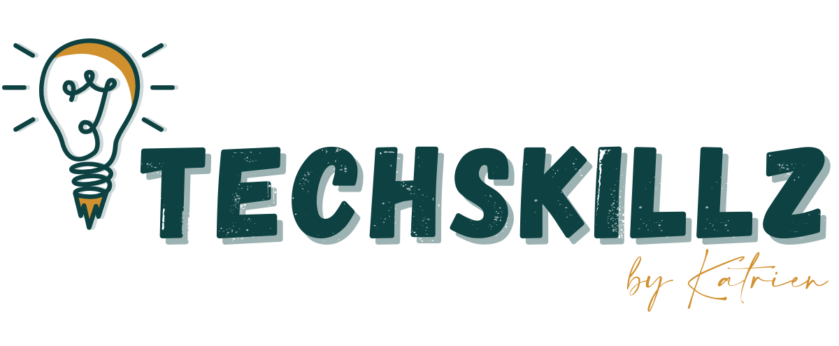 logo techskillz by katrien