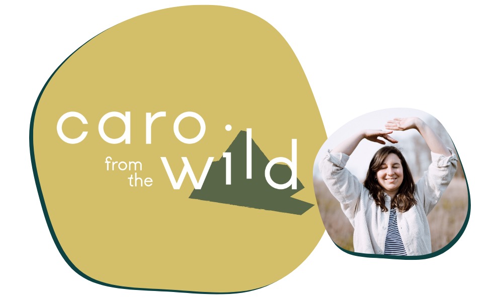 logo en foto van caro from the wild